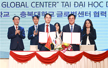 Chungbuk National University Establishes CBNU Global Center at DTU