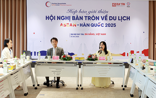 Hội nghị Bàn tròn Du lịch Asean - Hàn Quốc lần đầu tiên tại Việt Nam và tại Đại học Duy Tân