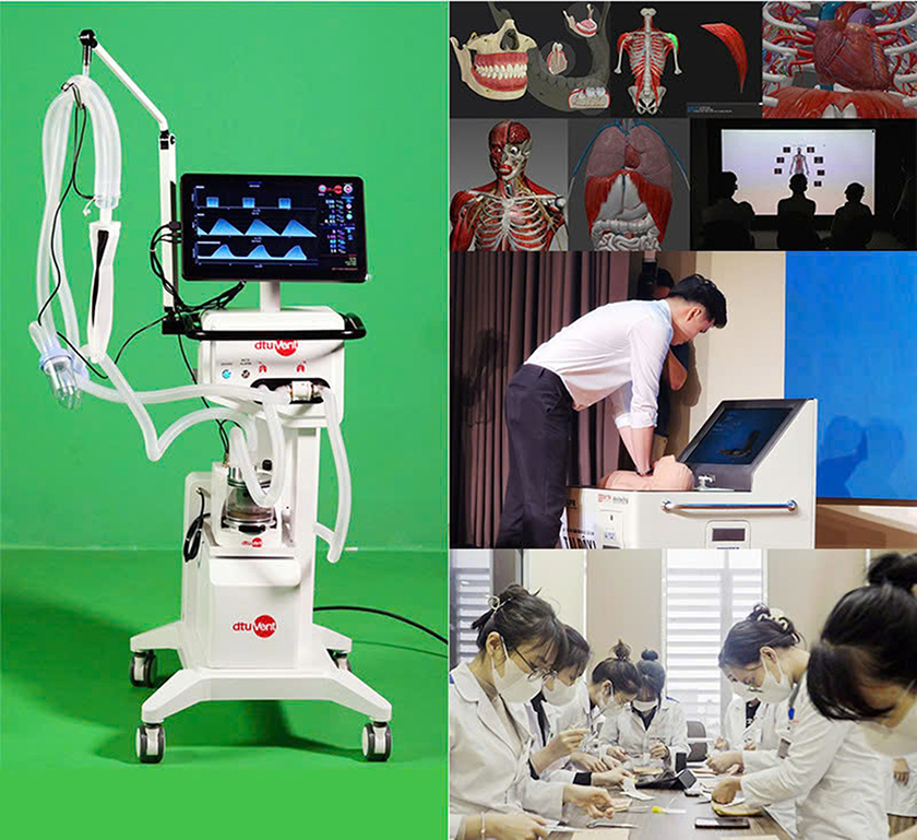 Đào tạo Bác sĩ Đa khoa và Bác sĩ Răng-Hàm-Mặt ở DTU với hỗ trợ AI và Mô phỏng/Mô hình hóa