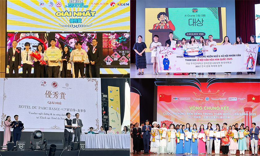 SV Ngôn ngữ và Xã hội nhân văn ĐH Duy Tân ghi dấu ấn ở nhiều sân chơi