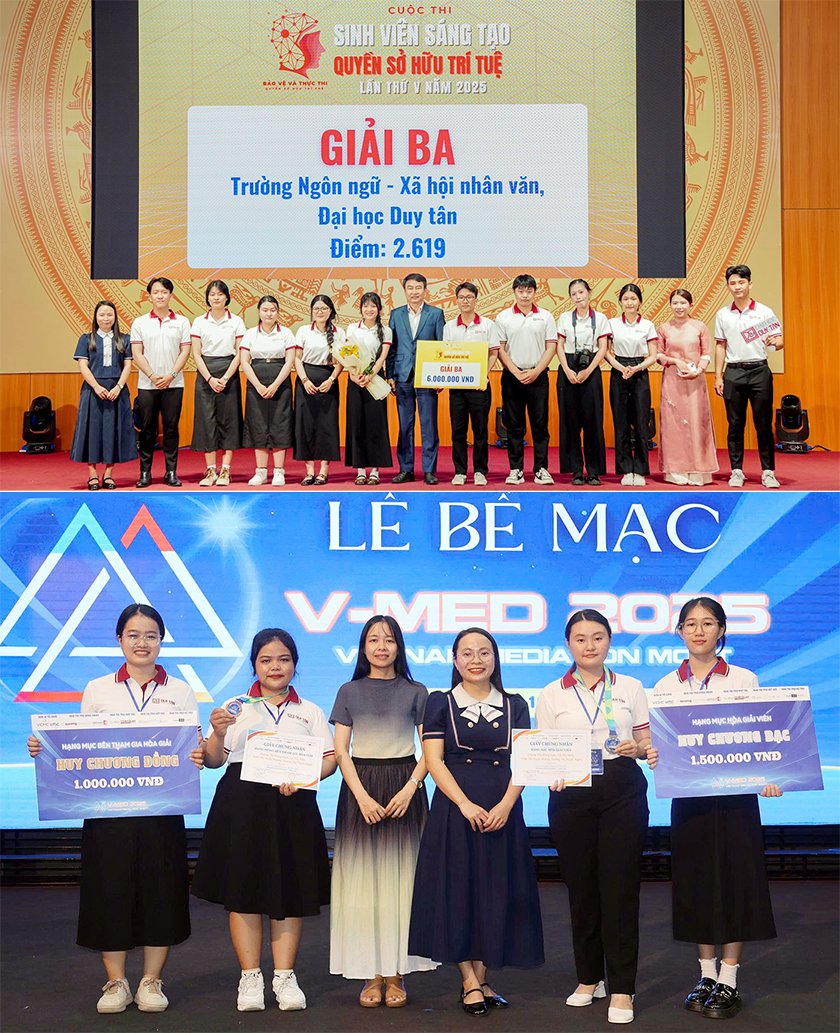 SV Ngôn ngữ và Xã hội nhân văn ĐH Duy Tân ghi dấu ấn ở nhiều sân chơi