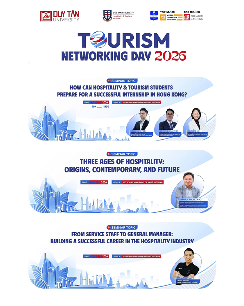 Tourism Networking Day 2026 tại Đại học Duy Tân