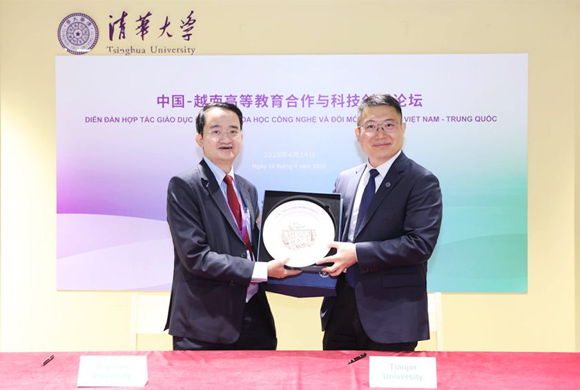 Đại học Duy Tân và Đại học Thiên Tân ký kết hợp tác chiến lược