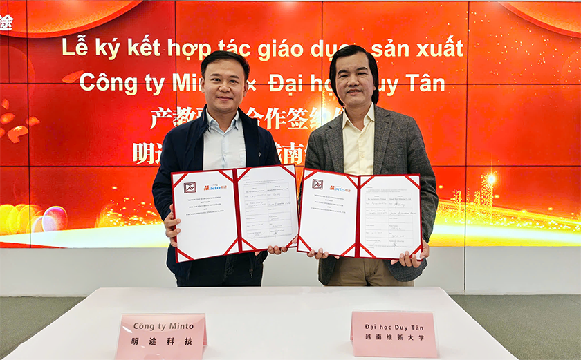 Đại học Duy Tân ký kết Biên bản Ghi nhớ Hợp tác