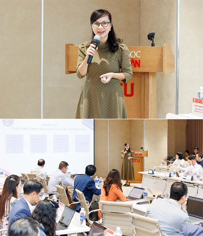 Chuỗi sự kiện Hội nghị Mạng lưới, Ký kết MOU  nâng tầm đào tạo Luật ở DTU