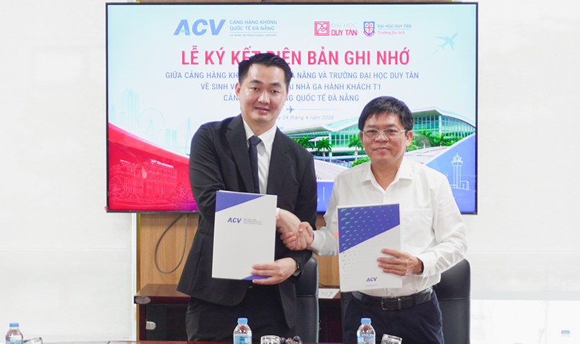 ĐH Duy Tân hợp tác cùng cảng Hàng không Quốc tế Đà Nẵng