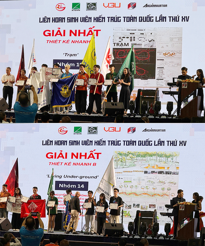 SV Duy Tân đạt nhiều giải cao tại Liên hoan SV Kiến trúc toàn quốc 2026