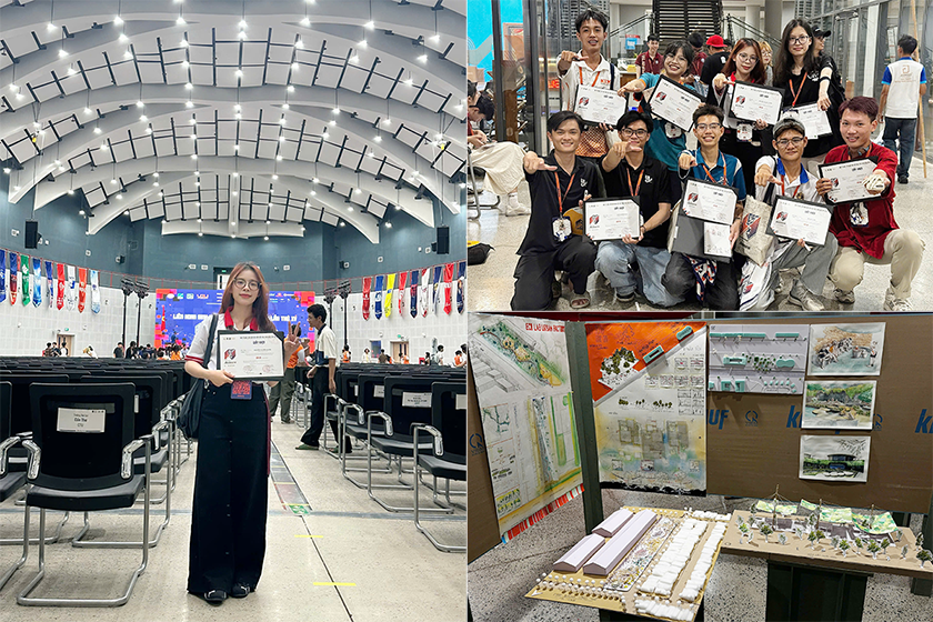 SV Duy Tân đạt nhiều giải cao tại Liên hoan SV Kiến trúc toàn quốc 2026