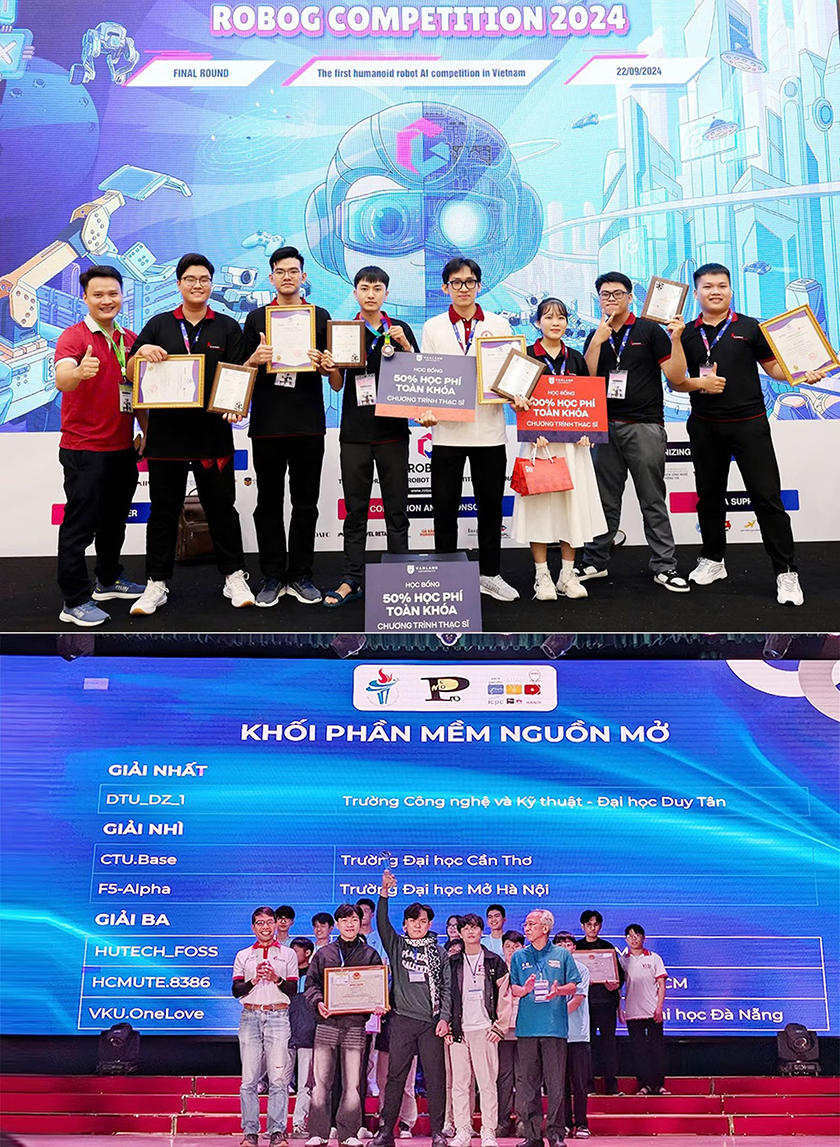 Sinh viên IT ĐH Duy Tân ghi dấu ấn vượt trội trên Không gian Số