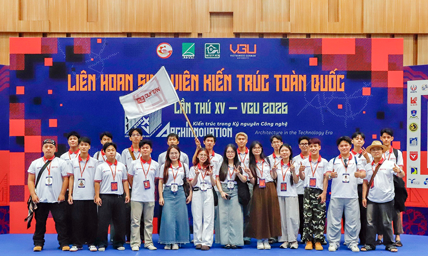 Sinh viên Duy Tân thắng giải tại Festival kiến trúc 2026