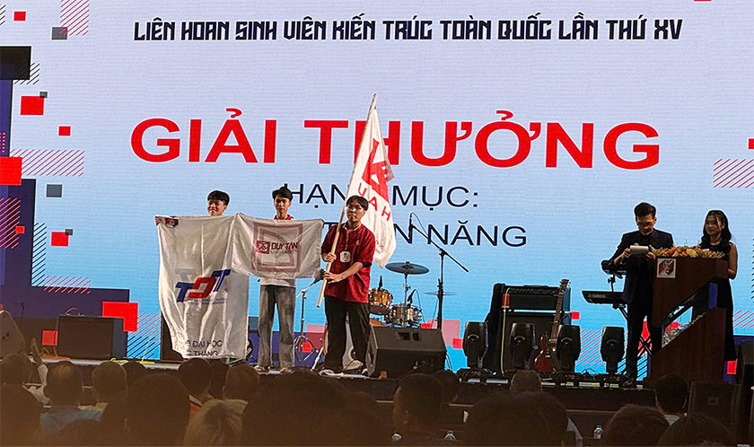 Sinh viên Duy Tân thắng giải tại Festival kiến trúc 2026