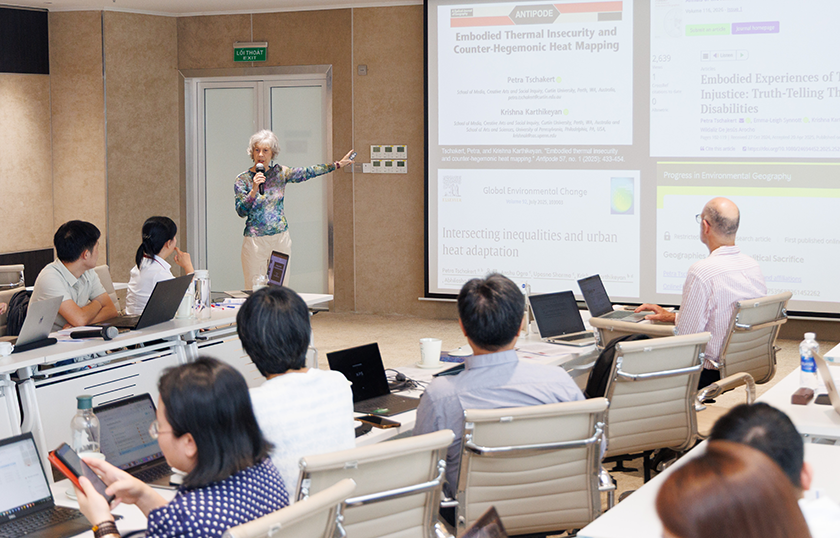 Hội thảo Khoa học Quốc tế với chủ đề “Biến đổi khí hậu, Sức khỏe, Tính dễ tổn thương và Khả năng phục hồi tại Châu Á”