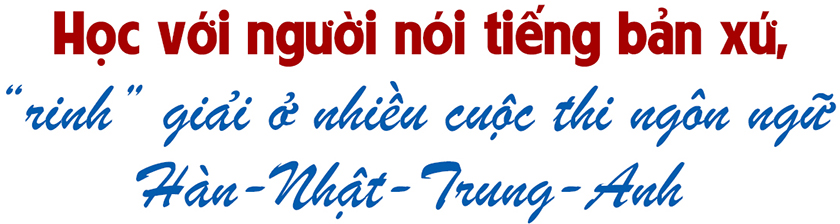 SV Ngôn ngữ và Xã hội nhân văn ĐH Duy Tân ghi dấu ấn ở nhiều sân chơi