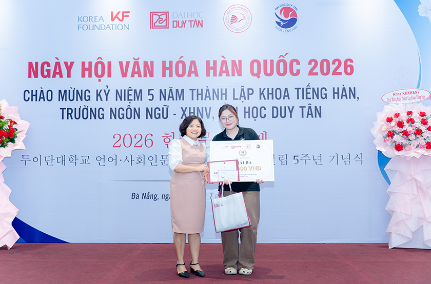 Ngày hội Văn hóa Hàn Quốc 2026 tại Đại học Duy Tân