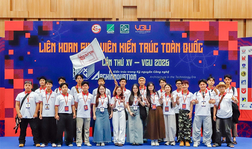 Sinh viên DTU giành giải nhất cuộc thi kiến trúc