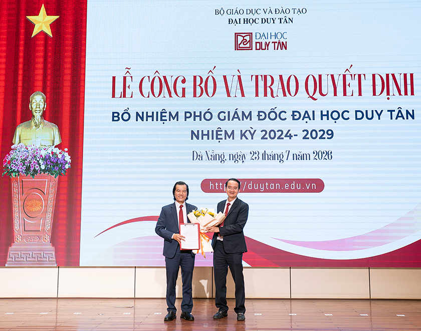 PGS.TS. Nguyễn Gia Như được bổ nhiệm chức Phó Giám đốc ĐH Duy Tân