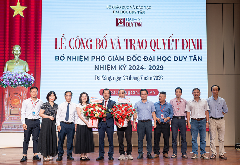 PGS.TS. Nguyễn Gia Như được bổ nhiệm chức Phó Giám đốc ĐH Duy Tân