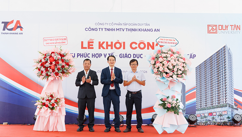 Khởi công Dự án khu Phức hợp Y tế - Giáo dục Chung cư Cao cấp thuộc Hệ Sinh thái Du lịch Y tế của Đại học Duy Tân