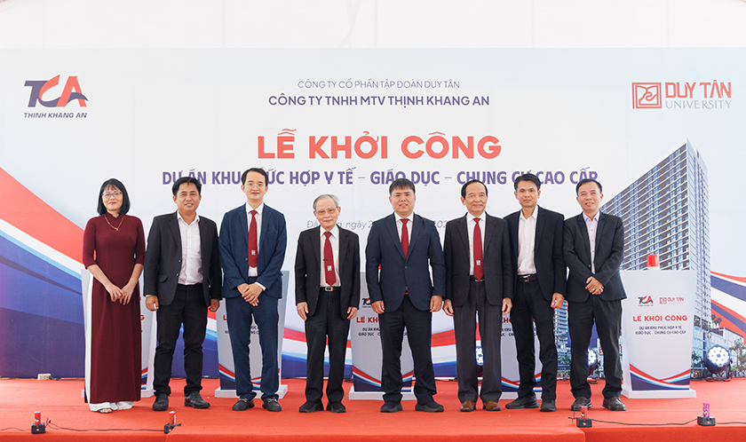 Khởi công Dự án khu Phức hợp Y tế - Giáo dục Chung cư Cao cấp thuộc Hệ Sinh thái Du lịch Y tế của Đại học Duy Tân