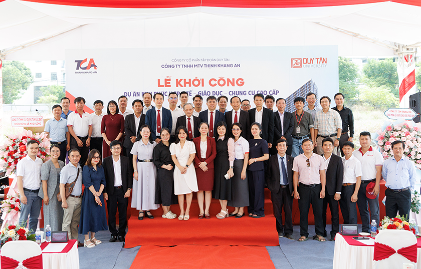 Khởi công Dự án khu Phức hợp Y tế - Giáo dục Chung cư Cao cấp thuộc Hệ Sinh thái Du lịch Y tế của Đại học Duy Tân