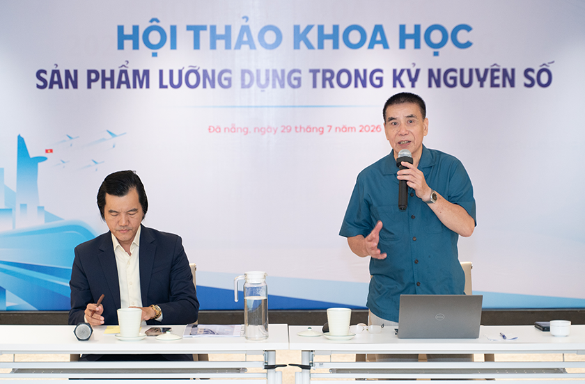 Hội thảo Khoa học “Sản phẩm Lưỡng dụng trong Kỷ nguyên Số” ở DTU