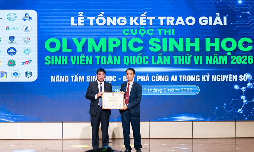 Nâng tầm Sinh học cùng AI, DTU đăng cai Olympic Sinh học Sinh viên Toàn quốc 2026