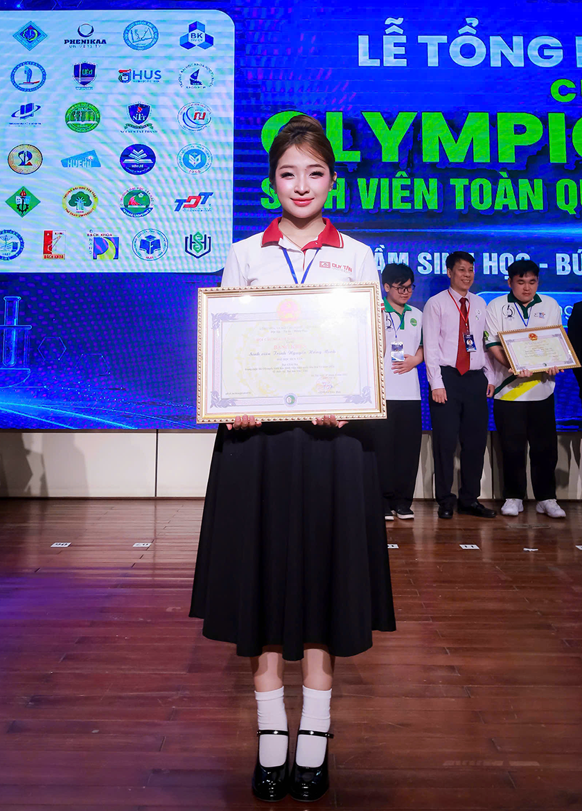 Giọng hát Việt nhí học bác sĩ Răng - Hàm - Mặt DTU giành giải ba Olympic sinh học 2026