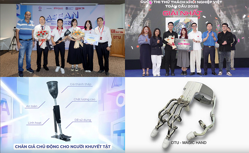 Người đồng hành phía sau những sáng chế vì cộng đồng của sinh viên Duy Tân
