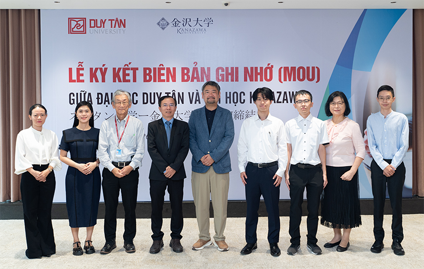  Đại học Duy Tân ký kết MOU với Đại học Kanazawa, Nhật Bản