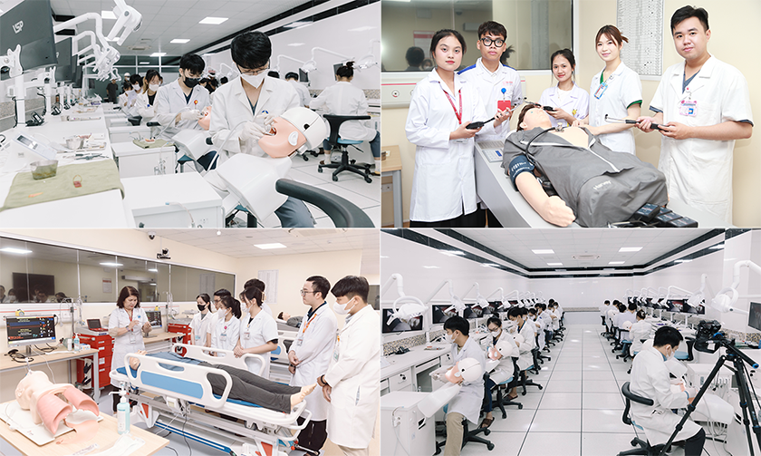 288 sinh viên Đại học Duy Tân thực tập lâm sàng tại Bệnh viện Trung ương Huế