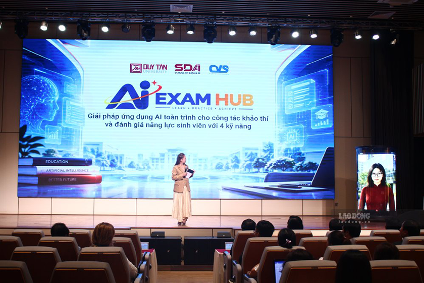 Đại học Duy Tân ra mắt hai sản phẩm AI phục vụ giáo dục