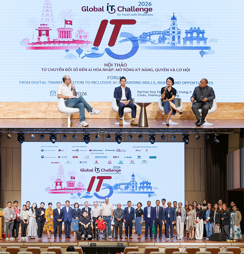 GITC 2026 tại DTU: Mở rộng cơ hội hòa nhập cho người khuyết tật bằng sức mạnh công nghệ