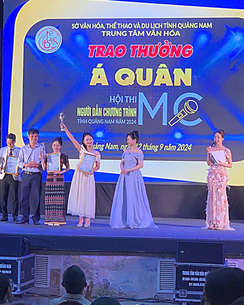 Sinh viên DTU giành Á quân cuộc thi dẫn chương trình Quảng Nam