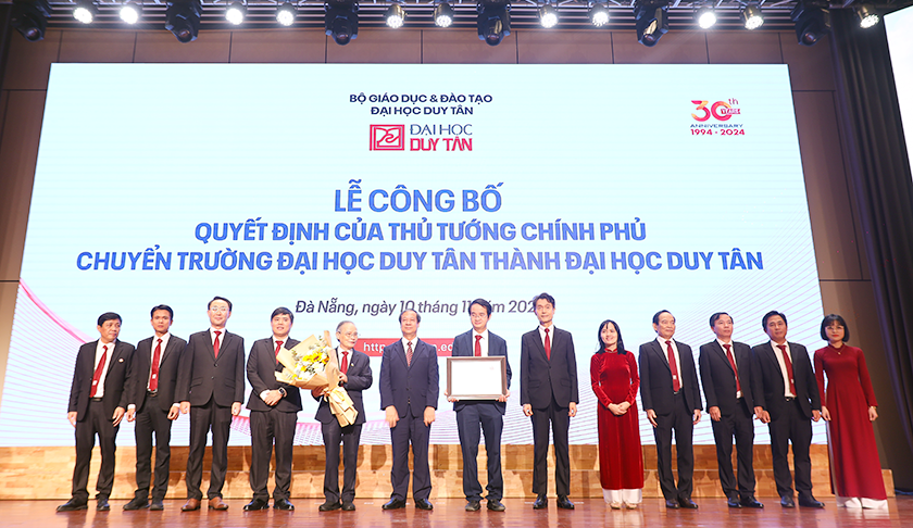 Đại học Duy Tân với hành trình 30 năm dựng xây và phát triển