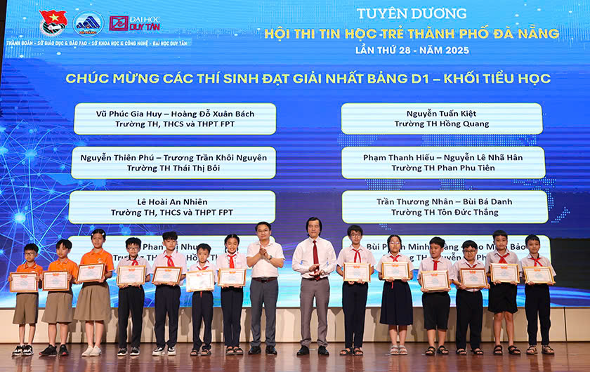 Hội thi Tin học trẻ Thành phố Đà Nẵng lần thứ 28