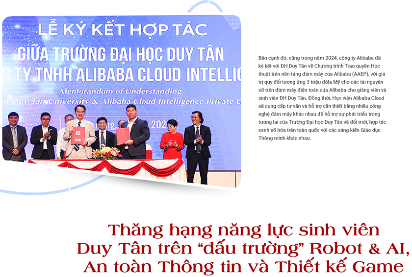 Sinh viên IT ĐH Duy Tân nhận lương ngàn đô sau tốt nghiệp, liên tiếp Vô địch Robot&AI