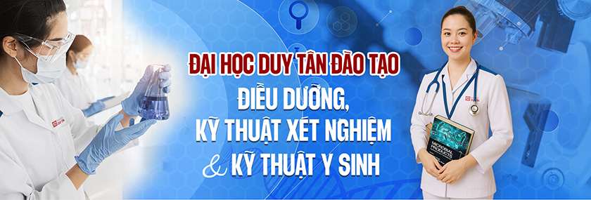 Đại học Duy Tân đào tạo Điều dưỡng, Kỹ thuật Xét nghiệm và Kỹ thuật Y sinh