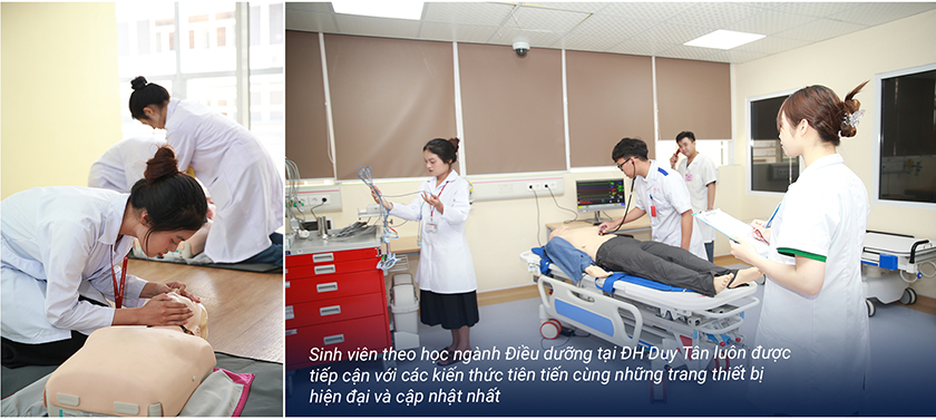 Đại học Duy Tân đào tạo Điều dưỡng, Kỹ thuật Xét nghiệm và Kỹ thuật Y sinh