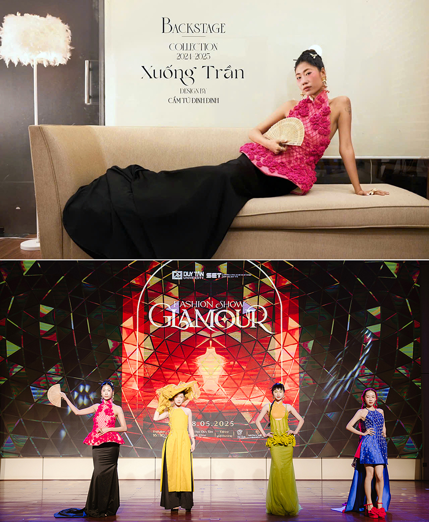 Show đồ án tốt nghiệp thời trang dạ hội đầy cảm hứng của sinh viên Đại học Duy Tân