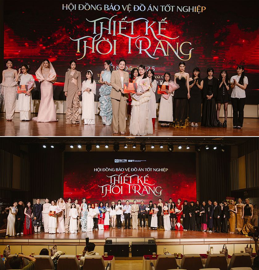 Show đồ án tốt nghiệp thời trang dạ hội đầy cảm hứng của sinh viên Đại học Duy Tân