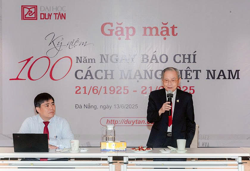 Đại học Duy Tân tổ chức gặp mặt kỷ niệm 100 năm Ngày Báo chí Cách mạng Việt Nam