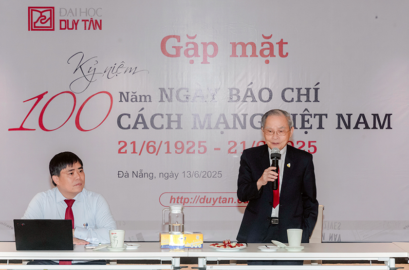 Đại học Duy Tân tổ chức gặp mặt kỷ niệm 100 năm Ngày Báo chí Cách mạng Việt Nam