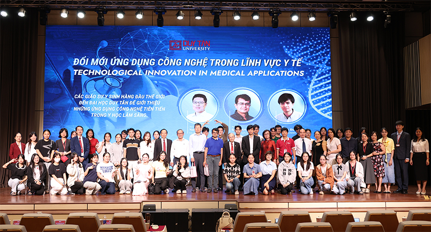 Các nhà khoa học từ Harvard, Cornell và Connecticut đến ĐH Duy Tân chia sẻ về các Ứng dụng Công nghệ trong Y tế