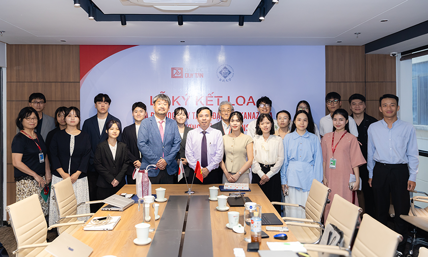 Ð?i h?c Duy Tân ký k?t v?i Ð?i h?c Kanazawa tri?n khai chuong trình Internship 2x2