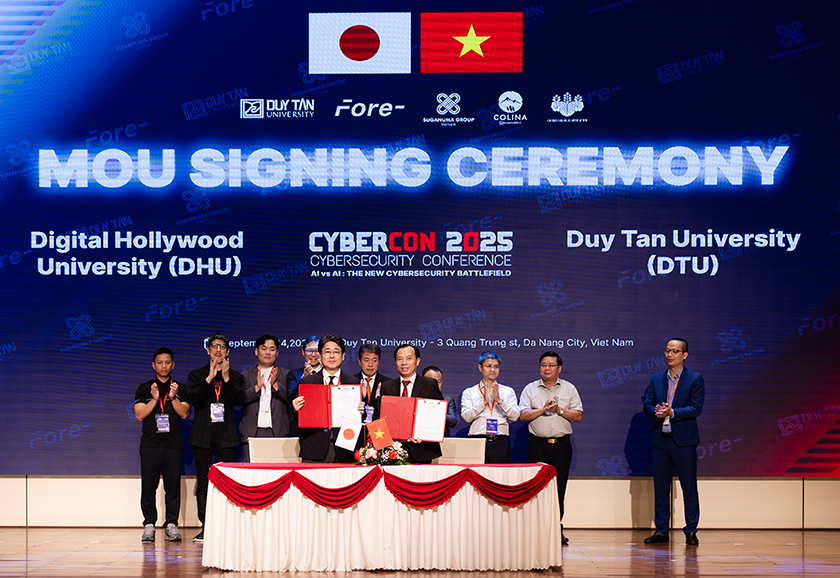 CyberCon Asia 2025 t?i ÐH Duy Tân thúc d?y s? d?m b?o v? an toàn An ninh M?ng