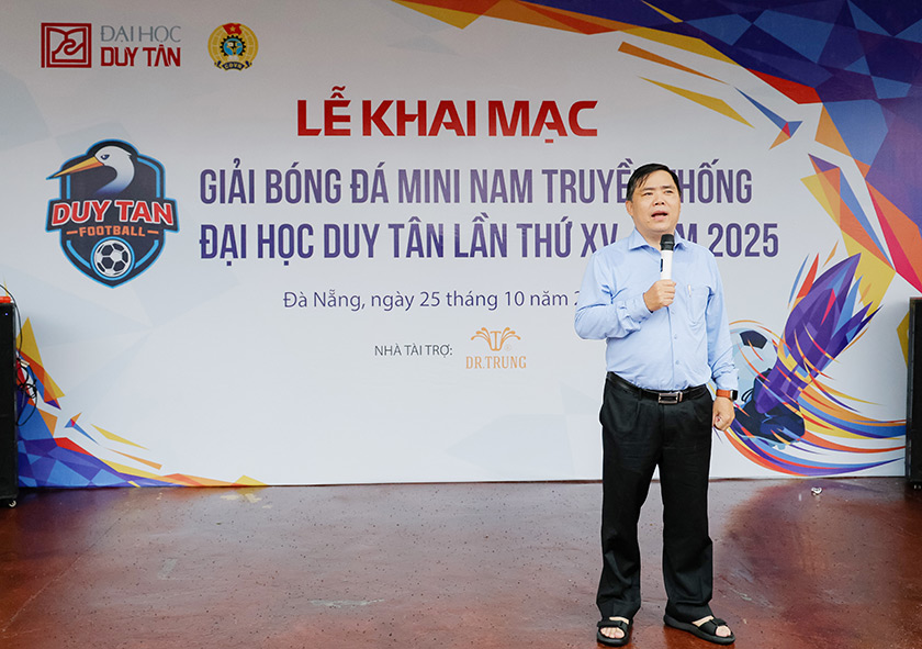 Giải Bóng đá mini nam truyền thống ĐH Duy Tân lần thứ 15 năm 2025 chính thức khởi tranh