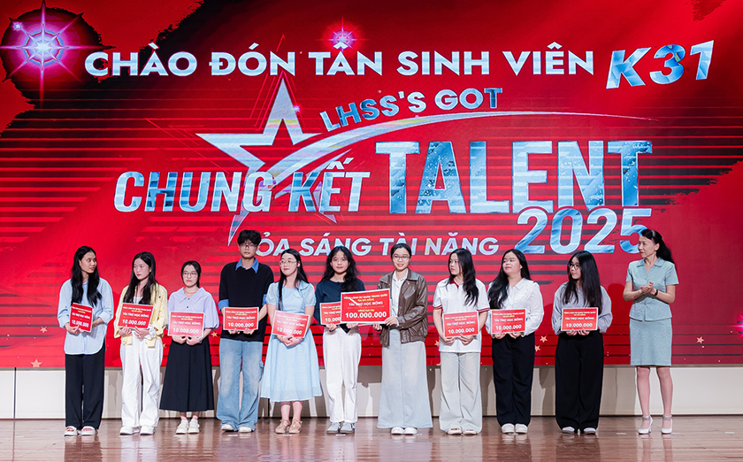 LHSS’s Got Talent 2025 - Sân chơi nghệ thuật ý nghĩa do LHSS tổ chức chào đón Tân sinh viên K31