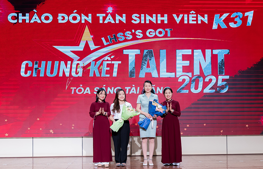 LHSS’s Got Talent 2025 - Sân chơi nghệ thuật ý nghĩa do LHSS tổ chức chào đón Tân sinh viên K31