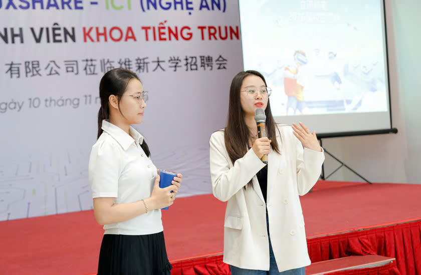 Công ty Luxshare - ICT  (Nghệ An) tuyển dụng sinh viên Khoa Tiếng Trung, Đại học Duy Tân