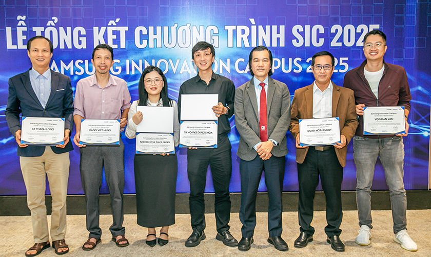 Trao Chứng nhận hoàn thành khóa học Samsung Innovation Campus 2025